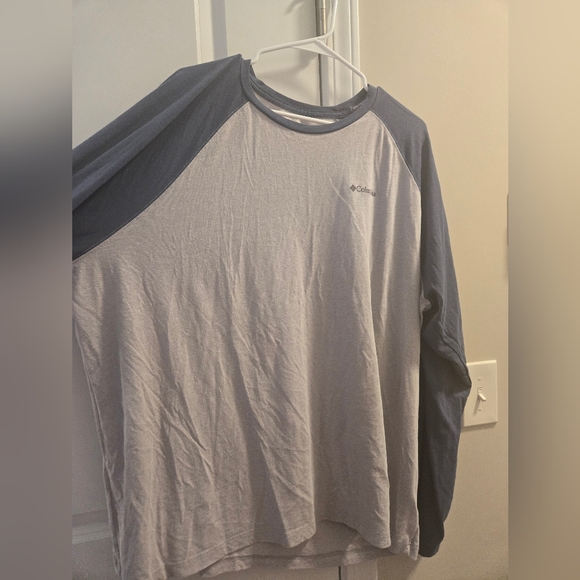 Columbia Men's Two-Tone Long Sleeve Shirt - Picture 1 of 4